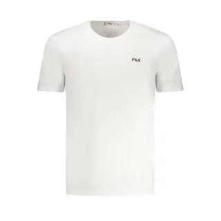 Essentielles T-Shirt mit kurzem Arm und Rundhalsausschnitt