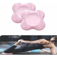 Happy Home Yogamatte Yoga Kniekissen - 2 PCS Rutschfestes Kniepolster für Yoga