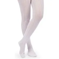 Lusana Trachtensocken Strumpfhose - DAGGI - weiß