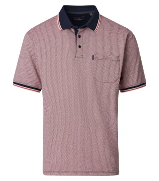 CASAMODA - Polo-Shirt rot - Gr. - XXL