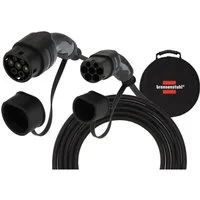 Brennenstuhl EV Typ 2 5m 22kW IP55 Autoladekabel, (500 cm)