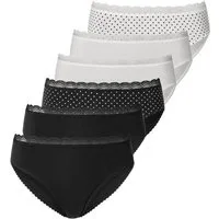 Vivance Jazz-Pants Slips (Packung, 6-St) angenehm elastische Qualität