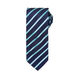 Premier - Krawatte für Herren (Marineblau/Türkis)