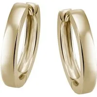 Firetti Paar Creolen Schmuck Geschenk Silber 925 Klappcreole glänzend