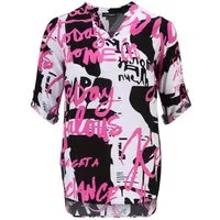 Doris Streich Klassische Bluse mit Allover-Muster