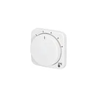Zentralscheibe Temperatur rund, Thermostat weiß, Retail
