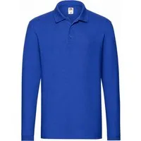 Fruit of the Loom Langarm-Poloshirt Herren Premium Long Sleeve Poloshirt