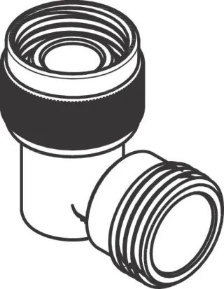 Hansgrohe Diverter elbow chrom , 94741000 94741000
