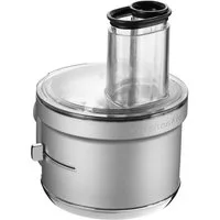 KitchenAid Zerkleinereraufsatz 5KSM2FPA Food-Processor-Vorsatz, Zubehör für alle KitchenAid-Küchenmaschinen außer Professional 5KSM7990X, passt nicht für 5KSM7990X