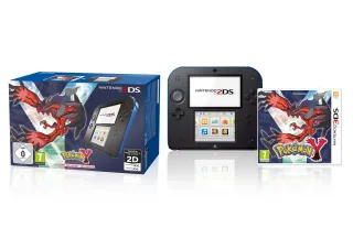 Nintendo 2DS Pokémon Limited Edition [inkl. Pokémon Y] schwarz/blau