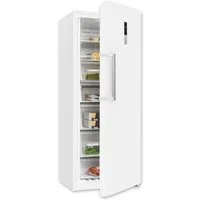 exquisit Gefrierschrank GS380-NF-H-050E weiss, 185,5 cm hoch, 71 cm breit, 380 L Gefrierschrank: No-Frost, 4-Sterne & flexibel mit LED-Licht