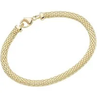 Smart Jewel Armband Mesh-Optik, Silber 925