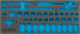 HAZET 2K-Weichschaum-Einlage leer - 163-379L