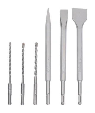 Makita SDS-PLUS Bohrer/Meißel-Set, 6 Stück - D-58920