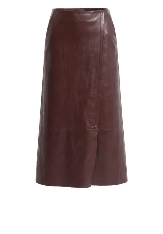 bianca - Lederrock - Kina rot - Gr. - 36