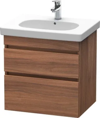 Duravit DuraStyle Waschtischunterbau wandhängend Nussbaum Matt 600x453x610 mm - DS648307979 DS648307979