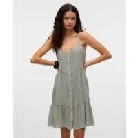 Vero Moda Trägerkleid VMBUMPY SHORT SINGLET DRESS WVN GA NOOS Sommerkleid