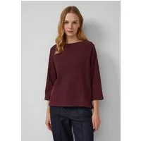 s.Oliver 3/4-Arm-Shirt T-Shirt Strukturiertes Shirt mit 3/4-Arm
