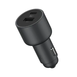 Xiaomi CC07ZM 100W 2-Port USB Car Charger Adapter USB-A+Type-C Fast Charging for iPhone 17 17Pro 16 Pro Max 15 14 for Hu