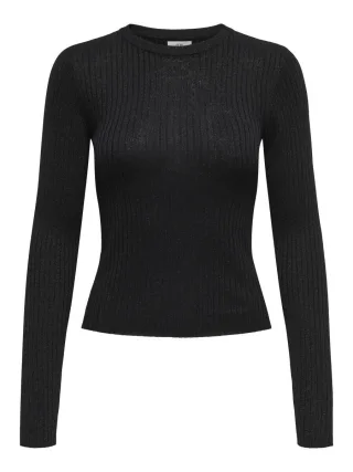 JDY - Strickpullover schwarz - Gr. - S