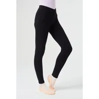 tanzmuster Leggings Lange Leggings Ava mit hohem Bund Balletthose aus wunderbar weichem Baumwollmischgewebe