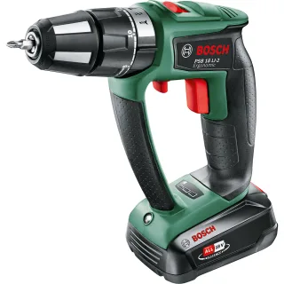 Bosch Akku-Zweigang-Schlagbohrschrauber PSB 18 LI-2 Ergonomic, mit 1 x PBA 18V 2.5 Ah - 06039B0300
