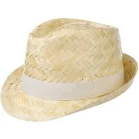 Lipodo Sonnenhut (1-St) Sommerhut mit Ripsband, Made in Italy