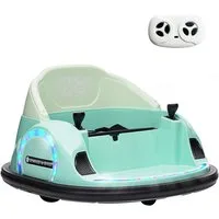 AIYAPLAY Elektro-Kinderauto mit 2,4 G Fernbedienung, Musik, Lichtern, Belastbarkeit 25 kg, (1-tlg), 2 km,h, für 1,5-5 Jahre Kinder, Grün