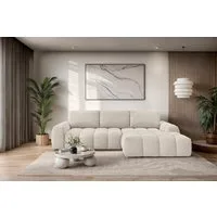 OTTO home Ecksofa AZITA L-Form, 270 cm - OTTO. Verlässliche Qualität., wahlweise als Schlafsofa m. Bettkasten, Bubble-Optik