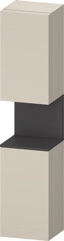 Duravit Qatego Hochschrank Taupe Supermatt 400x360x1760 mm - QA1346R49830000 QA1346R49830000
