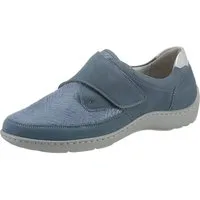 Waldläufer HENNI-Soft Klettschuh Komfortschuh, Freizeitschuh mit Textil-Stretch, H-Weite