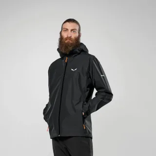 SALEWA - Puez 2.5L Powertex Jacke Herren - Schwarz (Gr.46)