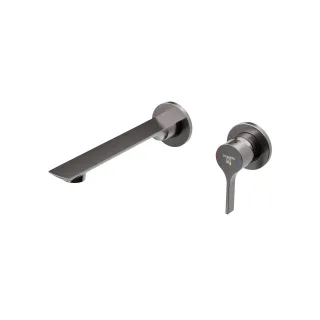 Steinberg Serie 290 Waschtisch-Wand-Einhebelmischer, Gunmetal gebürstet 290 1814 3 BGM