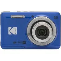 Kodak FZ55BL Kompaktkamera (5-fach Zoom, 28mm Weitwinkel, 2,7 Zoll LCD Display, 700mAh Li-Ion Akku)