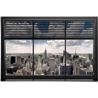 Reinders! Poster New York Fensterblick, (1 St)