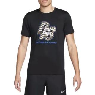 Nike Dri-fit Rise 365 Schwarzes T-shirt
