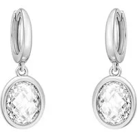 Sofia Milani Paar Ohrhänger Zirkonia, 925 Silber Damen Schmuck - E1718