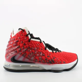 Nike Lebron XVII Red Textile Schnüren -Herren -Trainer BQ3177 601