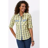 Witt Klassische Bluse Karo-Bluse Langarm