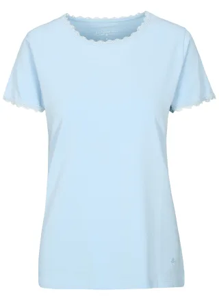 IN LINEA - Da.-Shirt sky - Gr. - 44