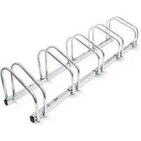 relaxdays Fahrradständer 5 Fahrräder Stahl 130cm