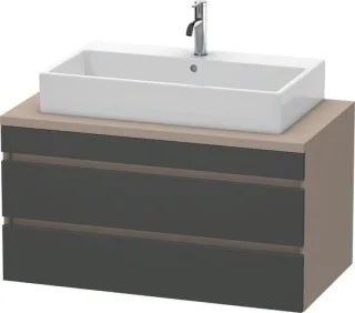 Duravit DuraStyle Konsolenwaschtischunterbau wandhängend Graphit & Basalt Matt 1000x548x512 mm - DS5 DS531904943