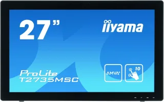 Iiyama ProLite T2735MSC-B2 [27" Touch 1.920x1.080 VGA HDMI DVI 5ms Reaktionszeit] schwarz