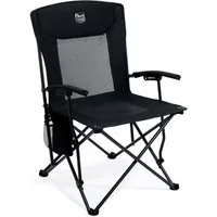 TIMBER RIDGE Campingstuhl Leichter Klappstuhl, Strandstuhl mit 150 kg Belastbarkeit (1 St), 60cm Sitzbreite mit 115° Rückenlehne