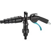 Waschpistolen Satz 9048P-2/3, Ausblas-Werkzeug schwarz/blau, zur Reinigung von z.B. Kühlsystemen