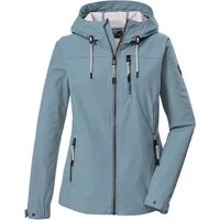 G.I.G.A. DX by killtec Softshelljacke GS 111 WMN SFTSHLL JCKT Atmungsaktive, wasserabweisende Damenjacke mit verstellbarer Kapuze
