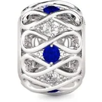 Gnoce Bead Gnoce Charm Infinity AKCS88 Silber