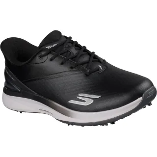 Skechers Blade Tour Herren Golf Schuhe Schwarz Synthetik/Weißer Besatz