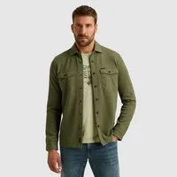 PME LEGEND Langarmhemd mit Druckknöpfen und Brusttaschen