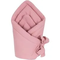 Einschlagdecke BABYLUX Einschlagdecke Musselin BABYHÖRNCHEN 75 x 75 cm Neugeborene, BabyLux, Rosa